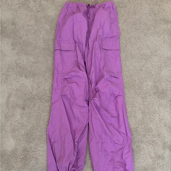 Wild Fable Lavender Elastic Waist Cargo Pants - Picture 1 of 3